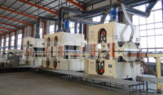 particle board making machine